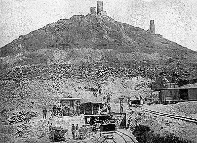 Lom pod Házmburkem v roce 1937